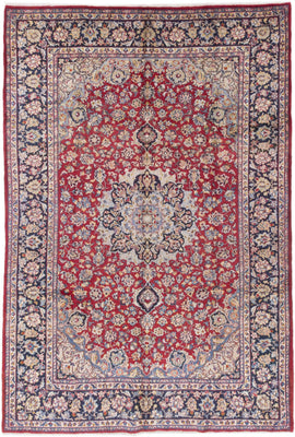 Perser Rug - Keshan - 355 x 245 cm - red
