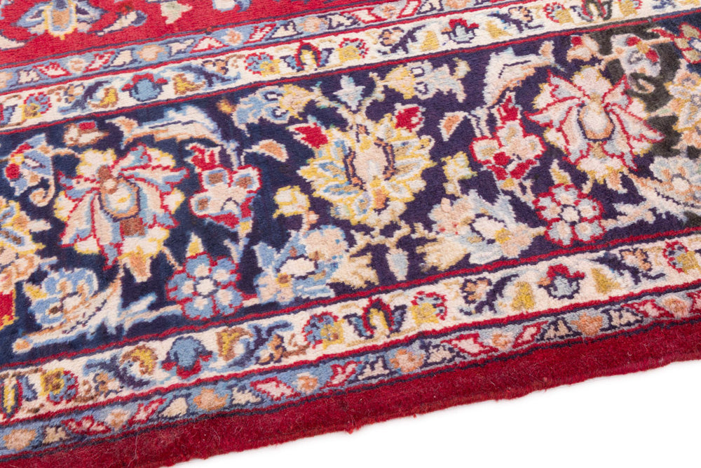 Perser Rug - Keshan - 355 x 245 cm - red