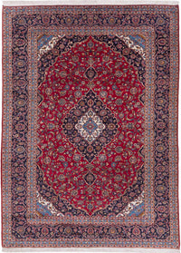 Perser Rug - Keshan - 400 x 295 cm - red