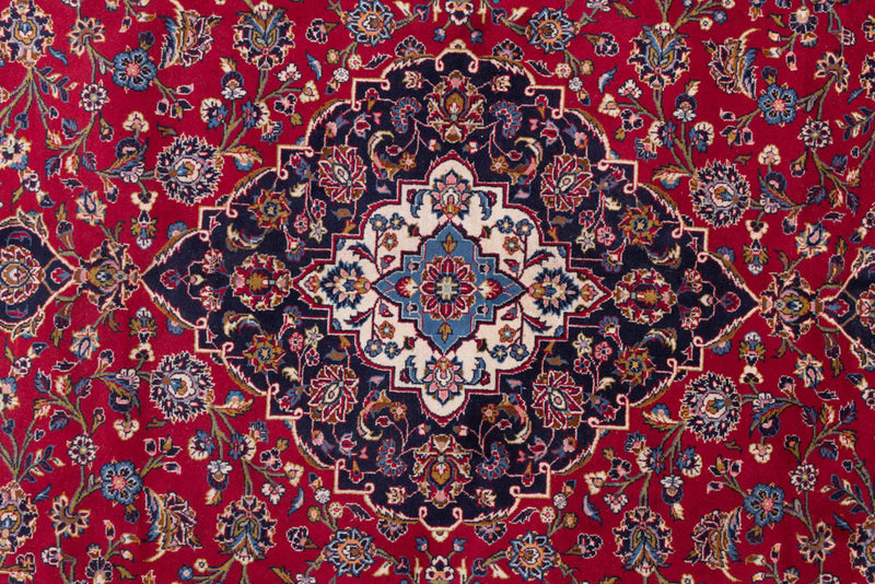 Perser Rug - Keshan - 400 x 295 cm - red
