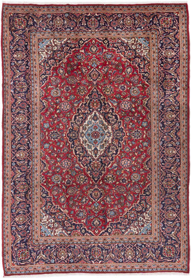 Perser Rug - Keshan - 350 x 245 cm - red