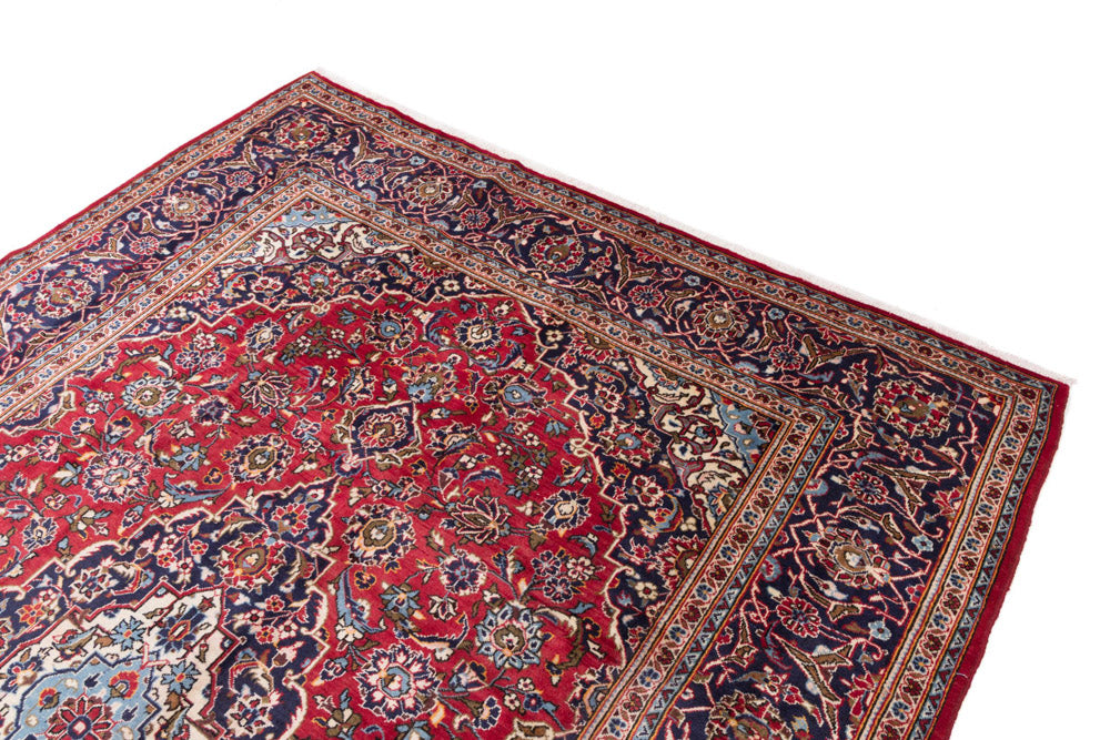 Perser Rug - Keshan - 350 x 245 cm - red