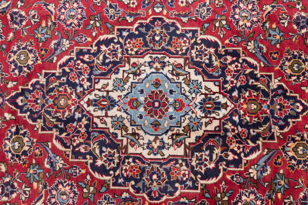 Perser Rug - Keshan - 350 x 245 cm - red
