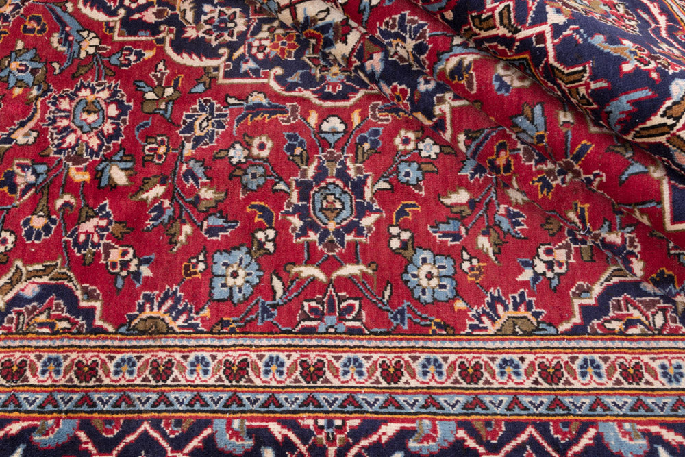 Perser Rug - Keshan - 350 x 245 cm - red