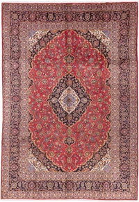 Perser Rug - Keshan - 350 x 240 cm - red