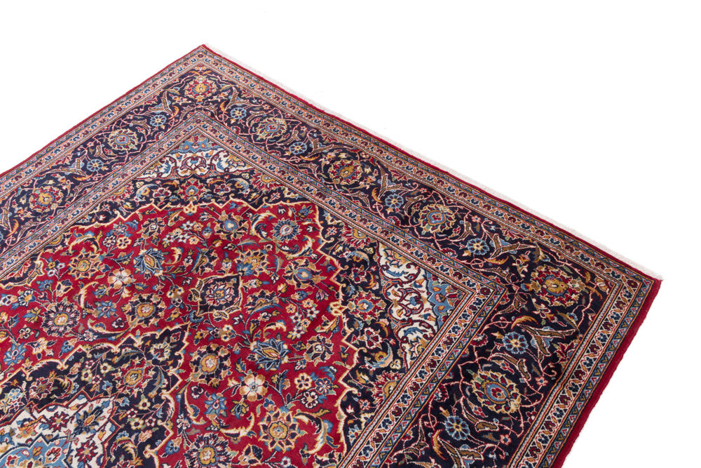 Perser Rug - Keshan - 345 x 240 cm - red