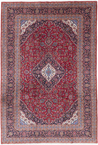 Perser Rug - Keshan - 355 x 240 cm - red