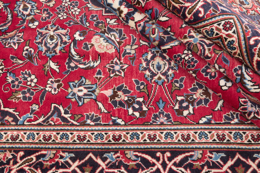 Perser Rug - Keshan - 360 x 240 cm - red