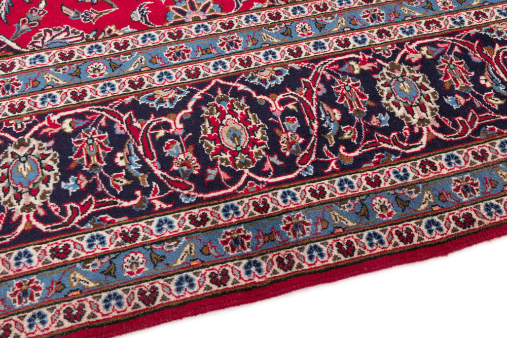 Perser Rug - Keshan - 347 x 247 cm - red