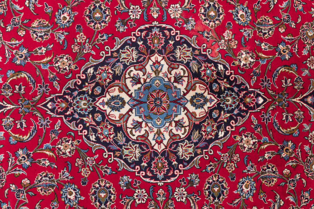 Perser Rug - Keshan - 347 x 247 cm - red