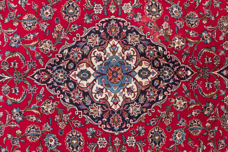 Perser Rug - Keshan - 347 x 247 cm - red