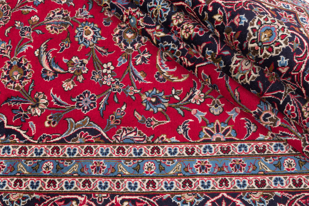 Perser Rug - Keshan - 347 x 247 cm - red
