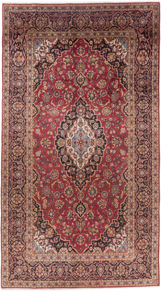 Perser Rug - Keshan - 355 x 200 cm - red
