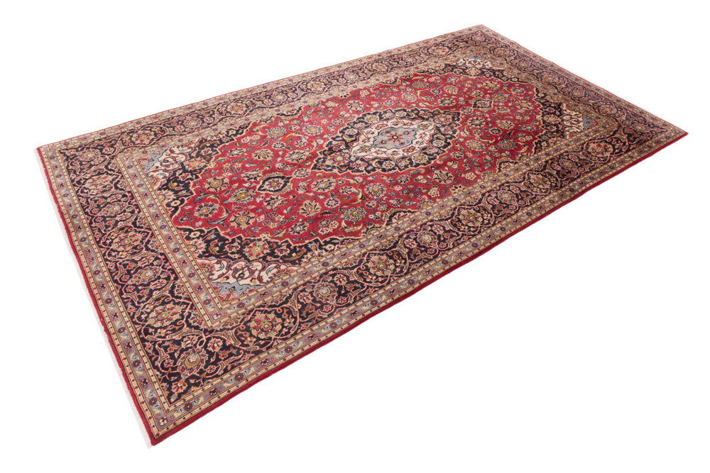 Perser Rug - Keshan - 355 x 200 cm - red