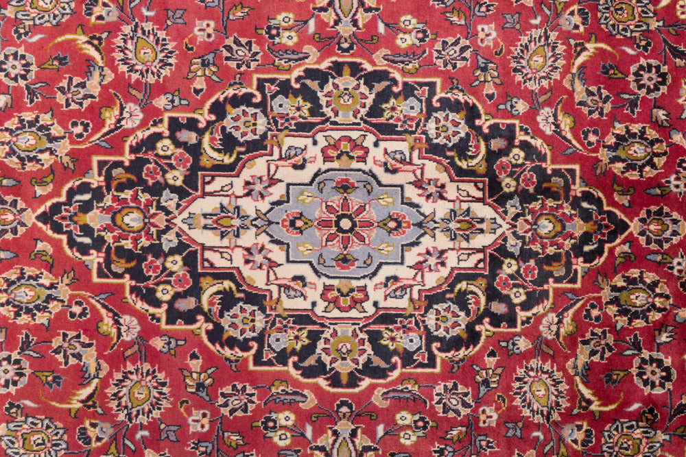 Perser Rug - Keshan - 355 x 200 cm - red