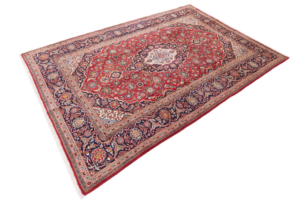 Perser Rug - Keshan - 345 x 250 cm - red