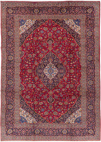 Perser Rug - Keshan - 420 x 305 cm - red