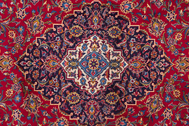 Perser Rug - Keshan - 420 x 305 cm - red