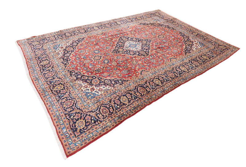 Perser Rug - Keshan - 415 x 290 cm - red