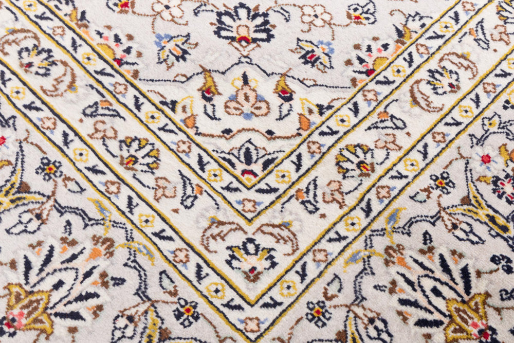 Perser Rug - Keshan - 353 x 240 cm - white