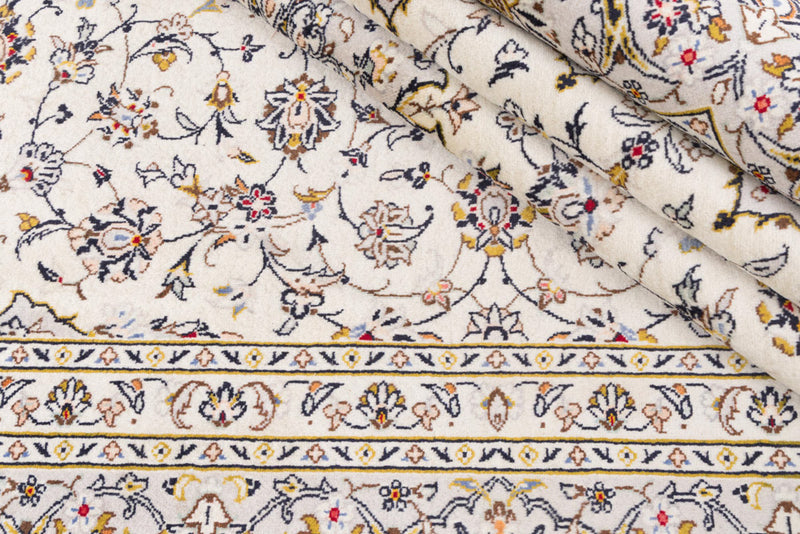 Perser Rug - Keshan - 353 x 240 cm - white