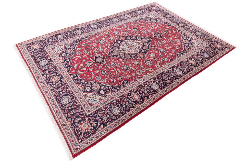 Perser Rug - Keshan - 290 x 200 cm - red