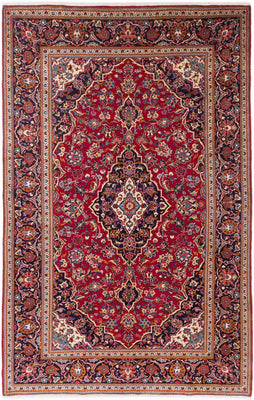 Perser Rug - Keshan - 300 x 200 cm - red