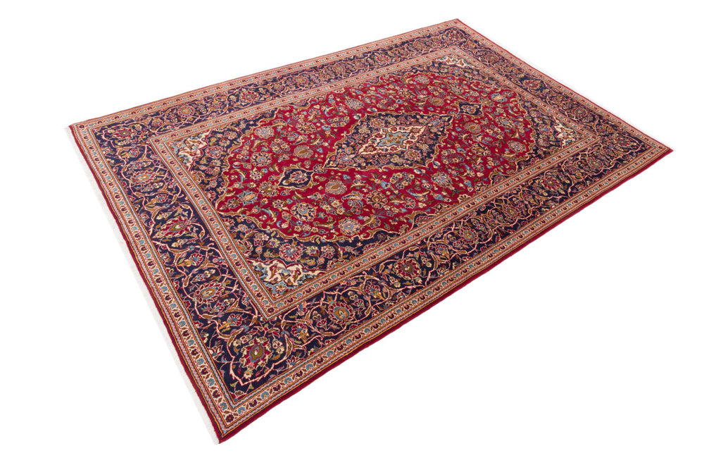 Perser Rug - Keshan - 300 x 200 cm - red