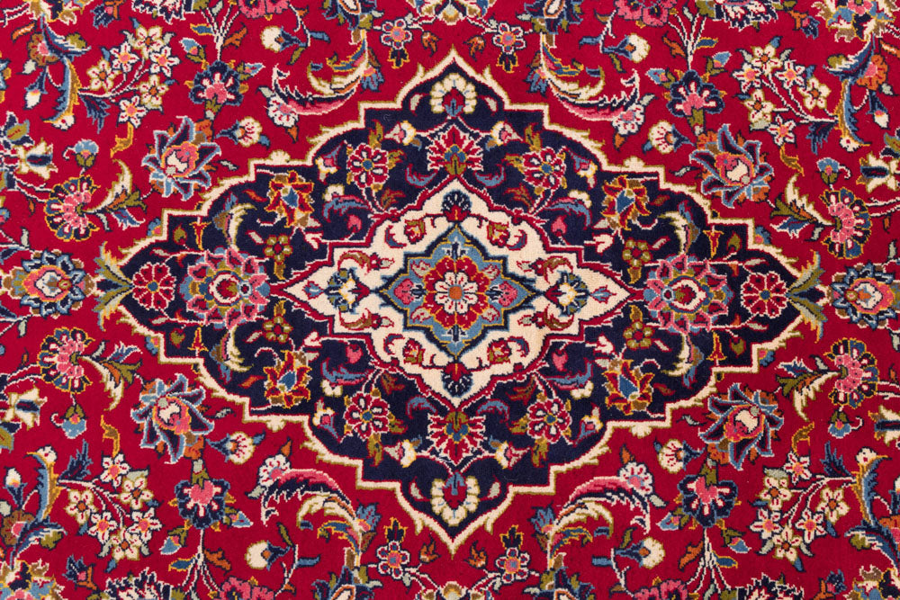 Perser Rug - Keshan - 315 x 200 cm - red