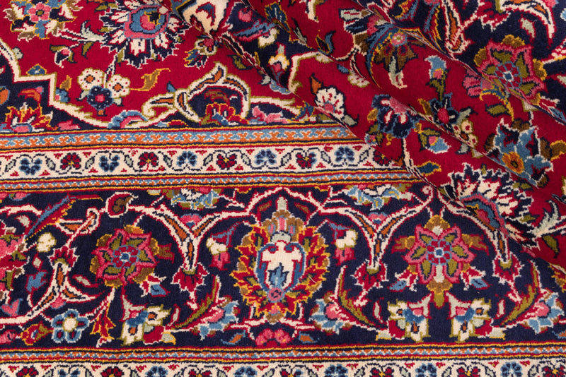 Perser Rug - Keshan - 315 x 200 cm - red