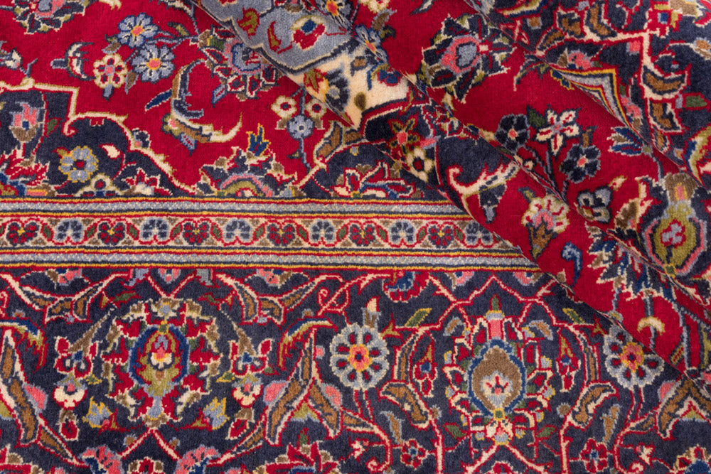 Perser Rug - Keshan - 308 x 204 cm - red