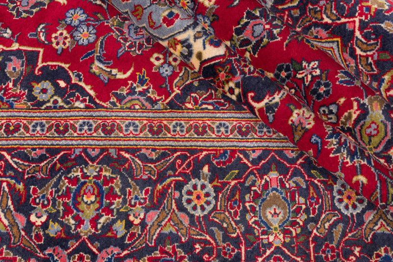 Perser Rug - Keshan - 308 x 204 cm - red