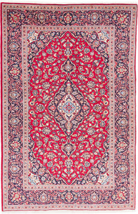 Perser Rug - Keshan - 300 x 200 cm - red