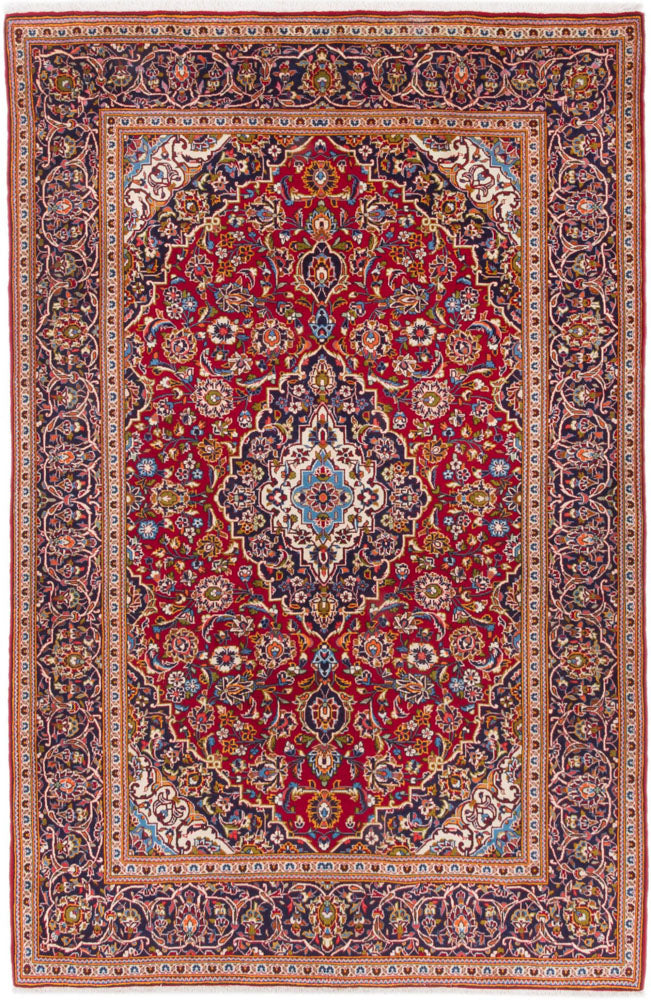 Perser Rug - Keshan - 320 x 208 cm - red