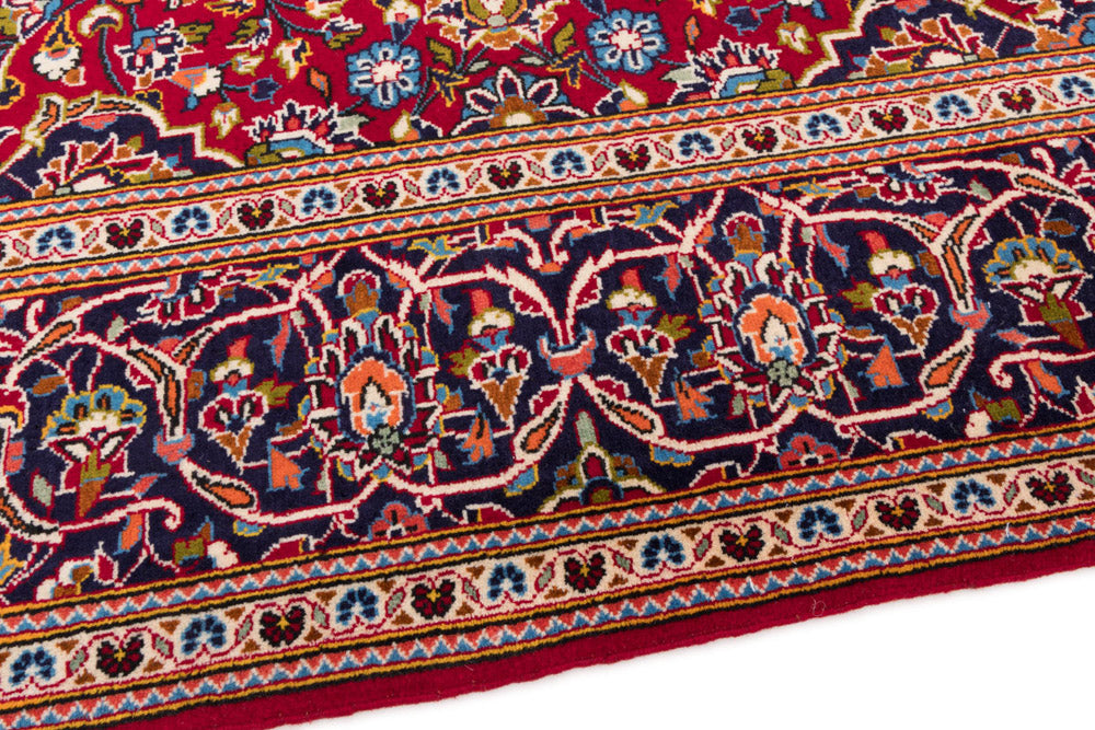 Perser Rug - Keshan - 320 x 208 cm - red