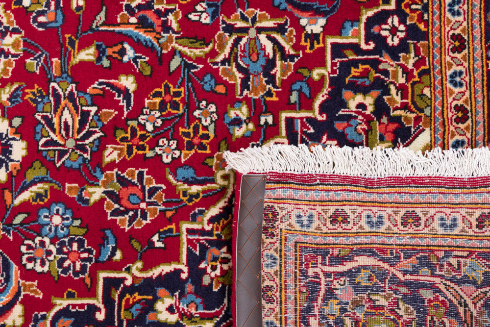 Perser Rug - Keshan - 320 x 208 cm - red
