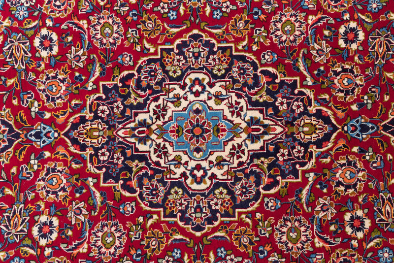 Perser Rug - Keshan - 320 x 208 cm - red