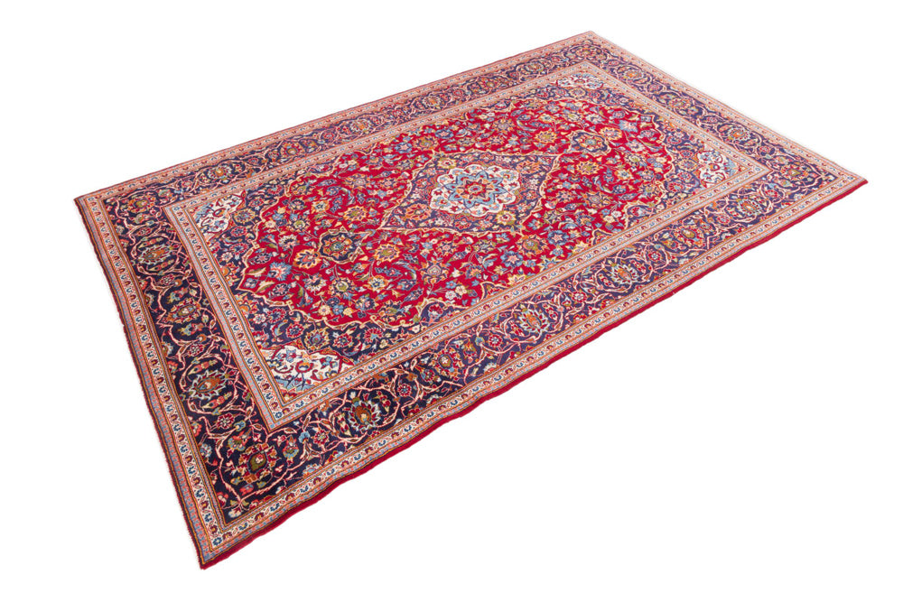 Perser Rug - Keshan - 322 x 205 cm - red