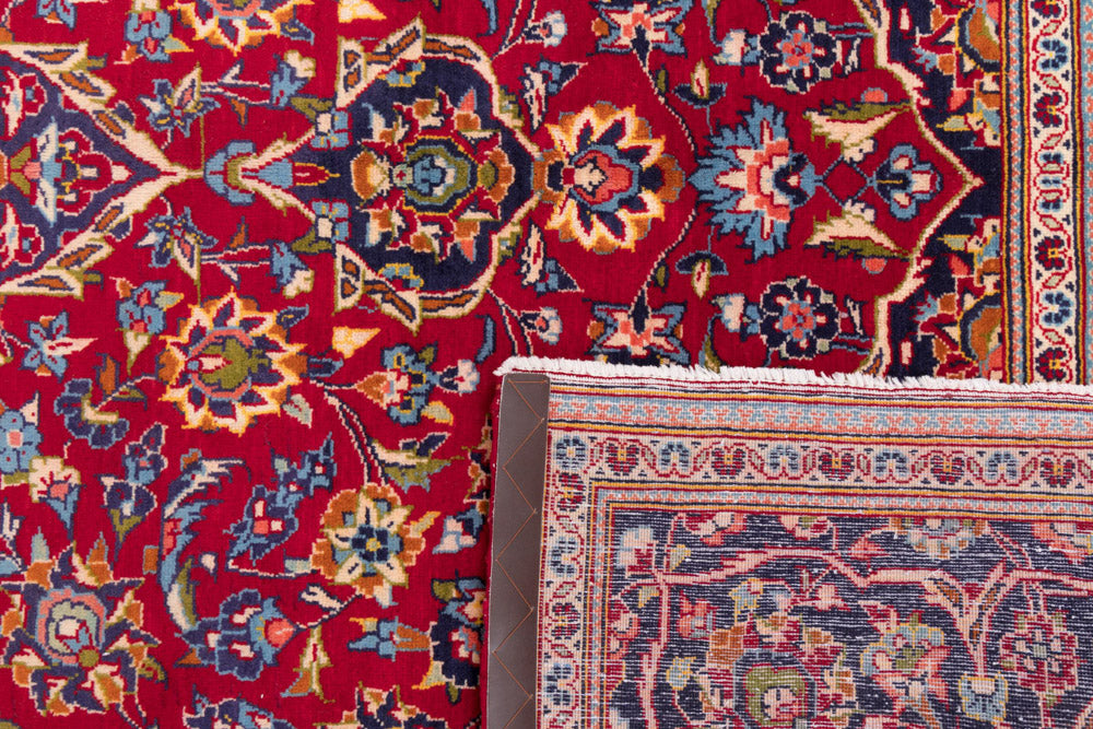 Perser Rug - Keshan - 322 x 205 cm - red
