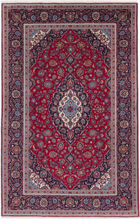 Perser Rug - Keshan - 312 x 200 cm - red