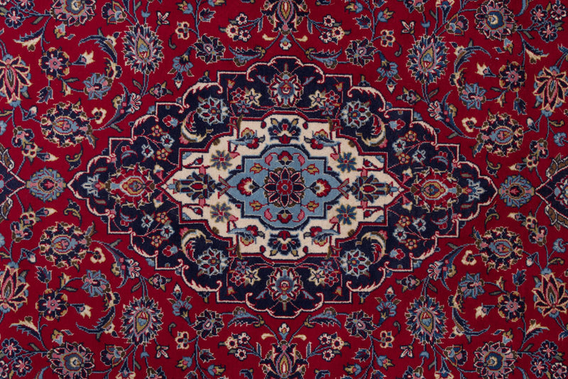Perser Rug - Keshan - 312 x 200 cm - red