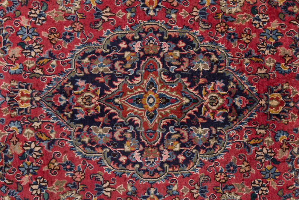 Perser Rug - Keshan - 300 x 195 cm - dark red