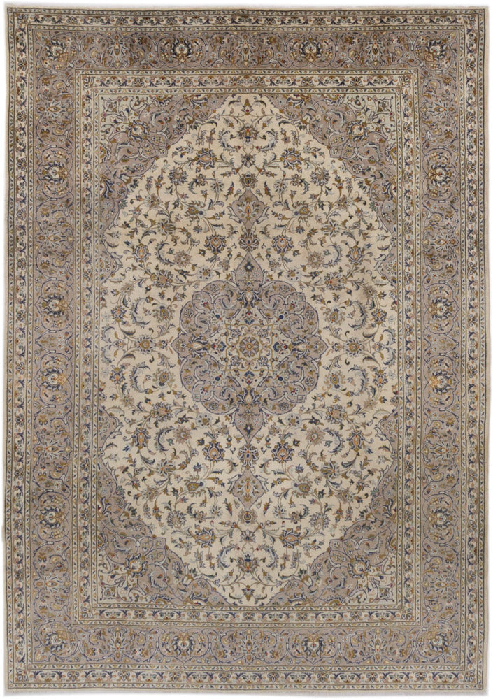 Perser Rug - Keshan - 350 x 245 cm - sand