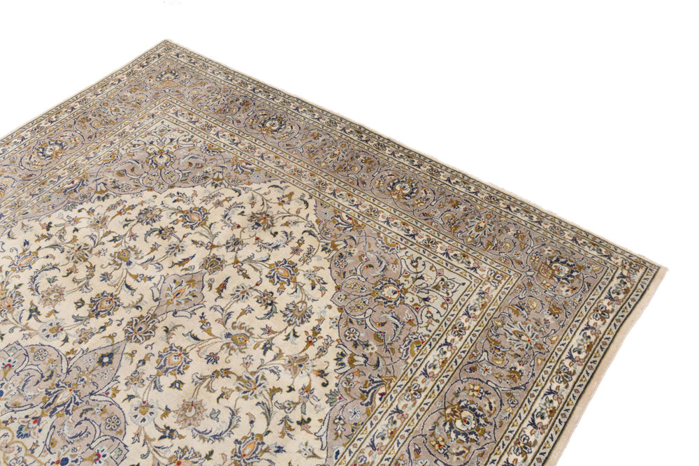 Perser Rug - Keshan - 350 x 245 cm - sand