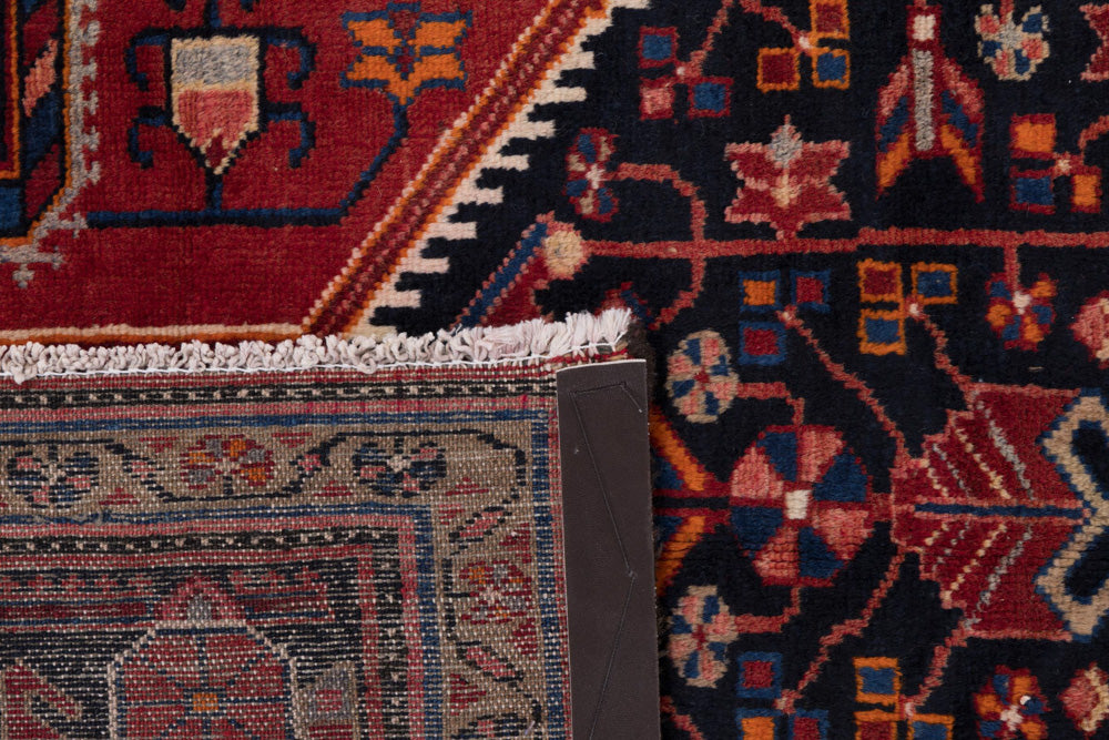 Perser Rug - Nomadic - 220 x 115 cm - dark red