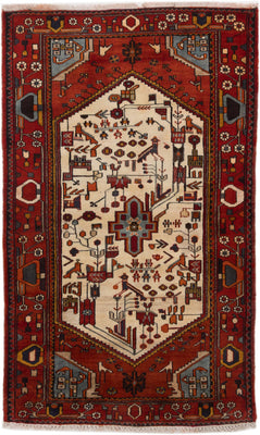 Perser Rug - Nomadic - 200 x 122 cm - beige