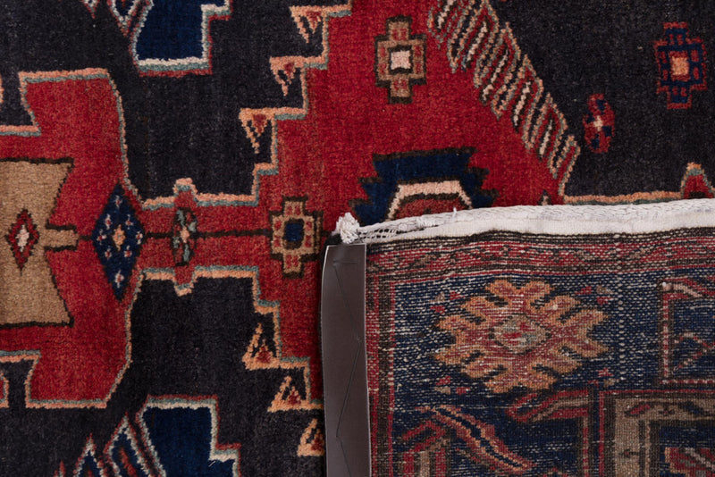 Perser Rug - Nomadic - 205 x 140 cm - dark red