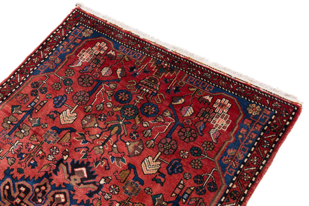 Perser Rug - Nomadic - 180 x 115 cm - red