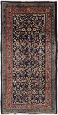 Perser Rug - Nomadic - 255 x 136 cm - dark blue