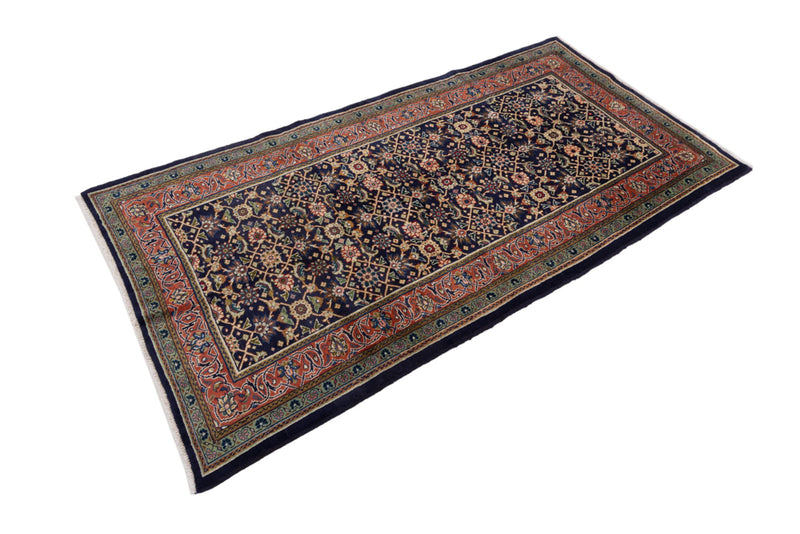 Perser Rug - Nomadic - 255 x 136 cm - dark blue